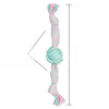 Knotted Cotton-Linen Rope Toy for Small Dogs