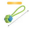 Rope Tug and Treat-Dispensing Dog Toy