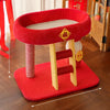 Compact Cat Tree with Sisal Scratching Post and Bed