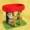 Compact Cat Tree with Sisal Scratching Post and Bed