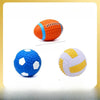 Vinyl Squeaky Dog Ball Toys for Small and Medium Dogs