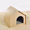 Corrugated Cardboard Cat House & Scratcher