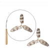 Long-Handle Feather Cat Teaser Wand