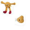 Plush Cat Toy with Crinkle Paper, Squeaker & Catnip