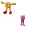 Plush Cat Toy with Crinkle Paper, Squeaker & Catnip
