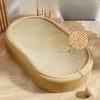 Large Woven Rope Cat Scratcher Bed