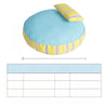 Washable Pet Bed for Cats and Small to Medium Dogs