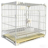 Indoor Stackable Metal Dog Crate with Sliding Door