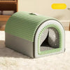 Enclosed Pet Bed House for Dogs and Cats