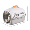 Portable Plastic Pet Carrier for Small Dogs and Cats