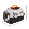 Portable Plastic Pet Carrier for Small Dogs and Cats