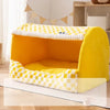 Enclosed Cat & Dog Bed with Removable, Washable Design
