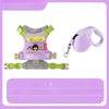 Adjustable Vest-Style Dog Harness and Leash