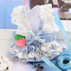 Small Dog Dress with Leash