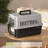 Plastic Travel Carrier for Cats and Small to Medium Dogs