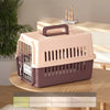 Plastic Travel Carrier for Cats and Small to Medium Dogs
