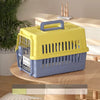 Plastic Travel Carrier for Cats and Small to Medium Dogs