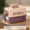 Plastic Travel Carrier for Cats and Small to Medium Dogs