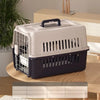 Plastic Travel Carrier for Cats and Small to Medium Dogs