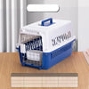 Plastic Travel Carrier for Cats and Small to Medium Dogs