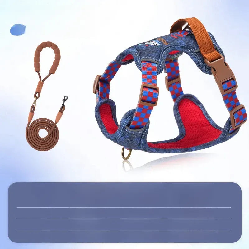 Adjustable Vest-Style Dog Harness