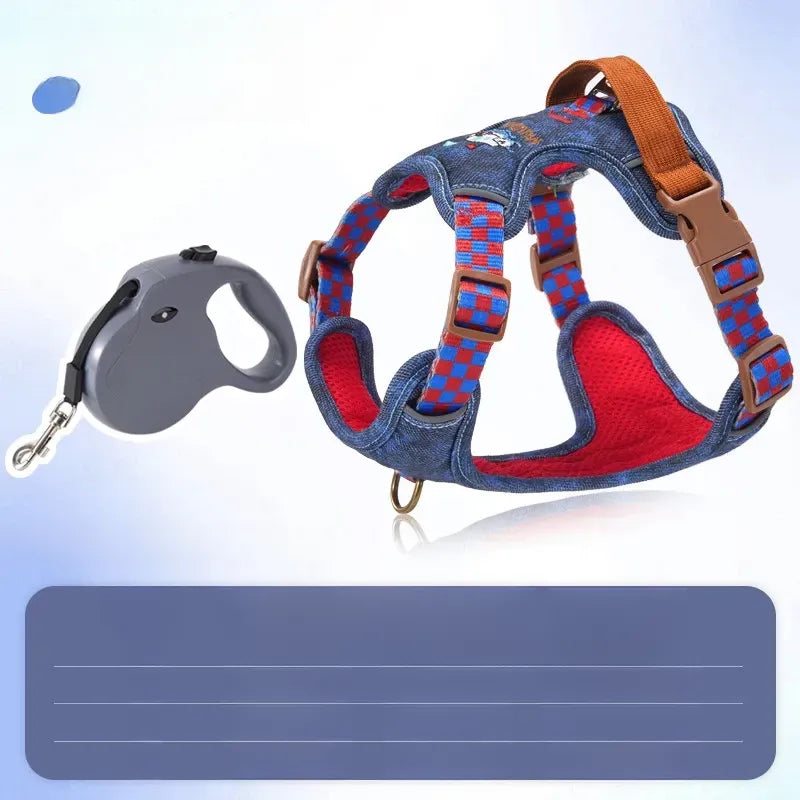 Adjustable Vest-Style Dog Harness