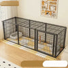 Indoor Pet Playpen with Door and Top